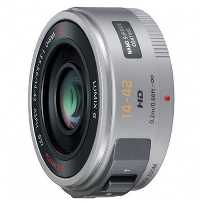 Panasonic Lumix 14-42mm f/3,5-5,6, sølv