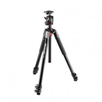 Manfrotto Stativkit Aluminium m/ BHQ2 Kuglehoved