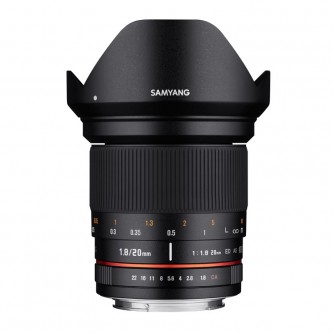 Samyang 20mm f/1.8 ED AS UMC Sony E