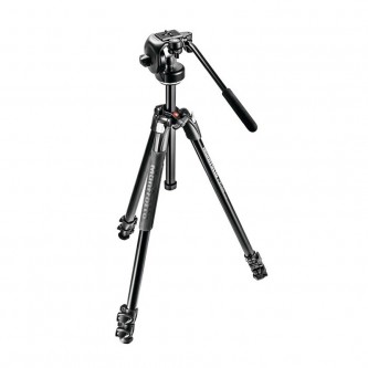 Manfrotto Stativkit Aluminium 290 Xtra 128RC2 2-vejshoved