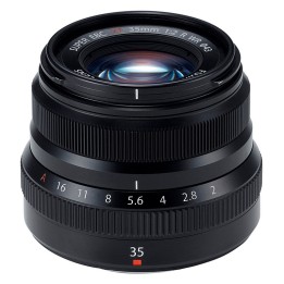 Fujinon XF 35mm f/2.0 R WR sort