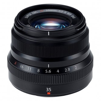 Fujinon XF 35mm f/2.0 R WR sort
