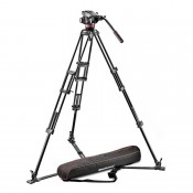 Manfrotto Stativkit Aluminium video MVH502A 546GB-1, inkl. taske