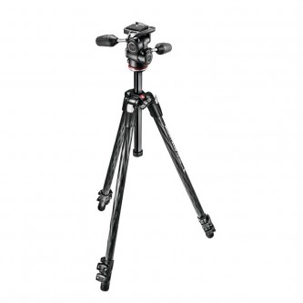 Manfrotto Stativkit kulfiber 290 Xtra MH804 3-vejshoved
