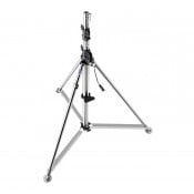 Manfrotto Lampestativ Super Wind-Up 387XU sølv