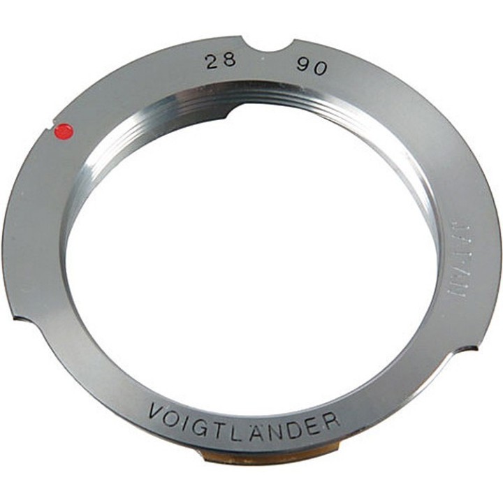 Voigtländer adapterring 28/90mm T2