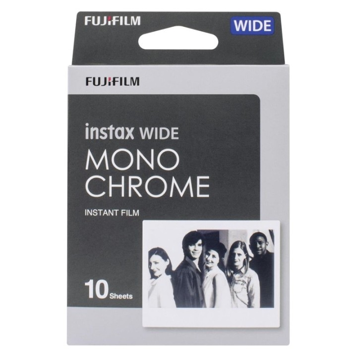 Fuji Instax film Wide 1x10 stk. Monochrome