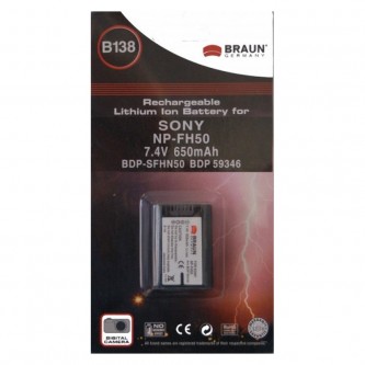 BRAUN B138 7,4/800 SFHN50 SONY