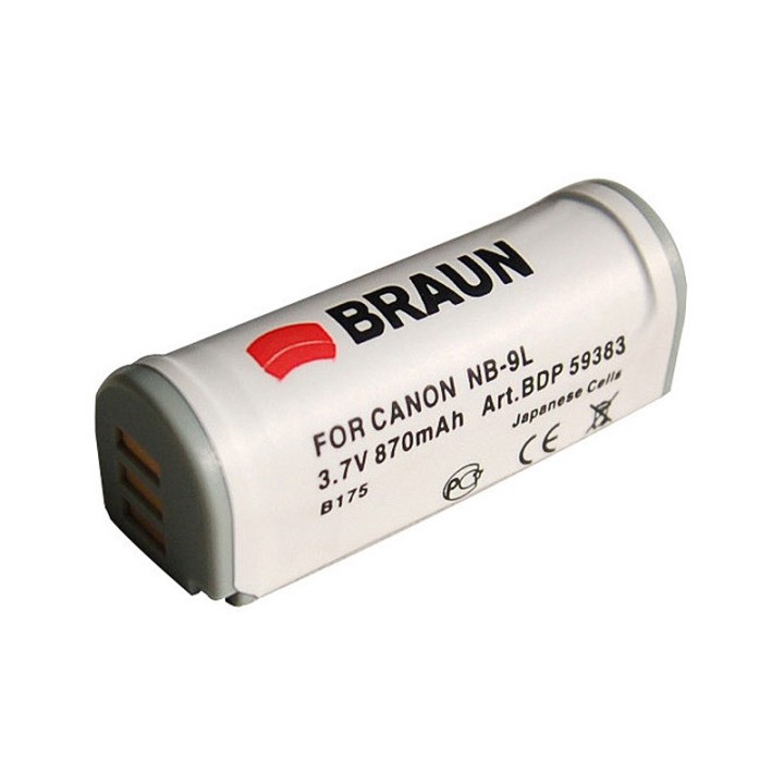 BRAUN B175 3,7/870  NB-9L Canon
