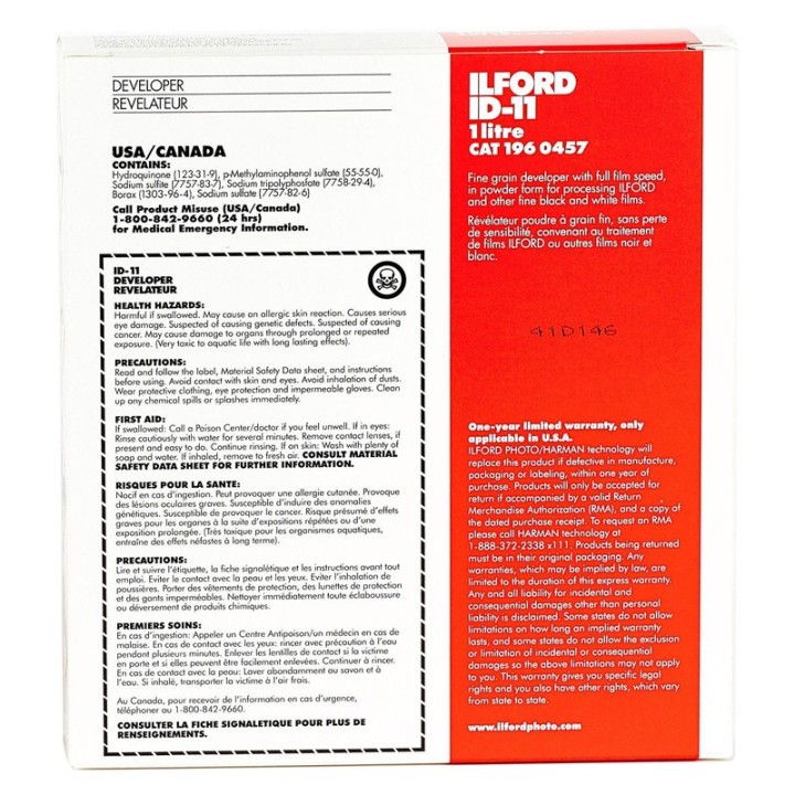 Ilford ID-11 1 liter
