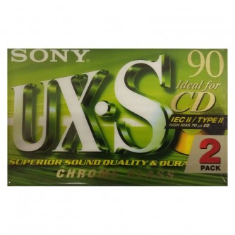 Sony kassettebånd HPC II UX-S Crome 90 min. 2 pack