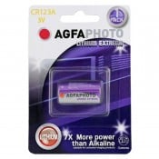 AGFA CR-123A 3V LITHIUM BATTERI