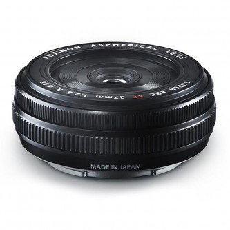 FUJIFILM XF 27mm f/2,8 sort