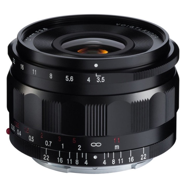 Voigtländer Color-Skopar 21mm f/3,5 aspherical sort Sony E