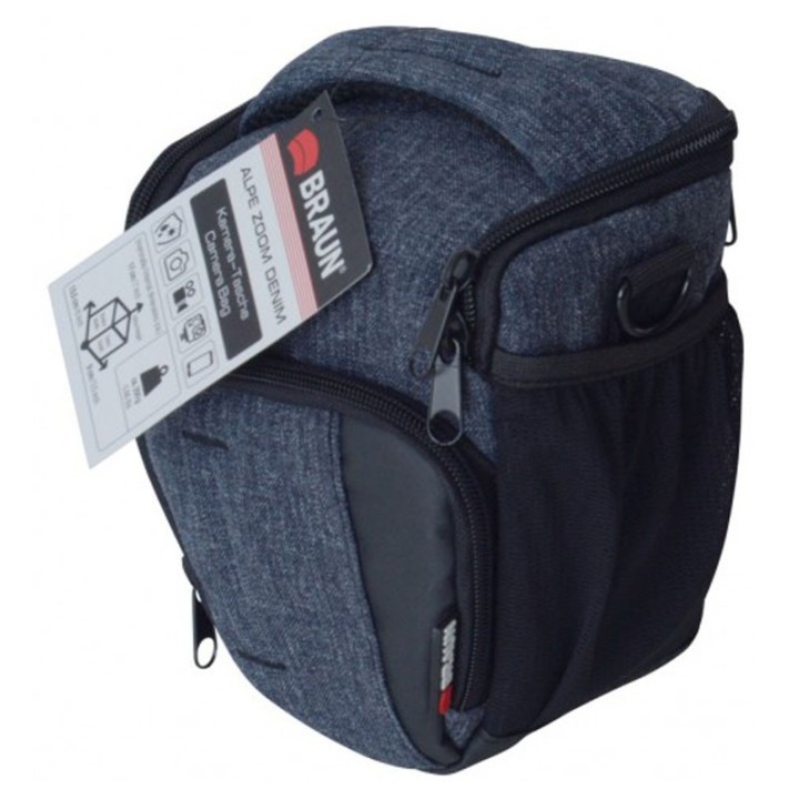 BRAUN Alpe zoom denim kamerataske