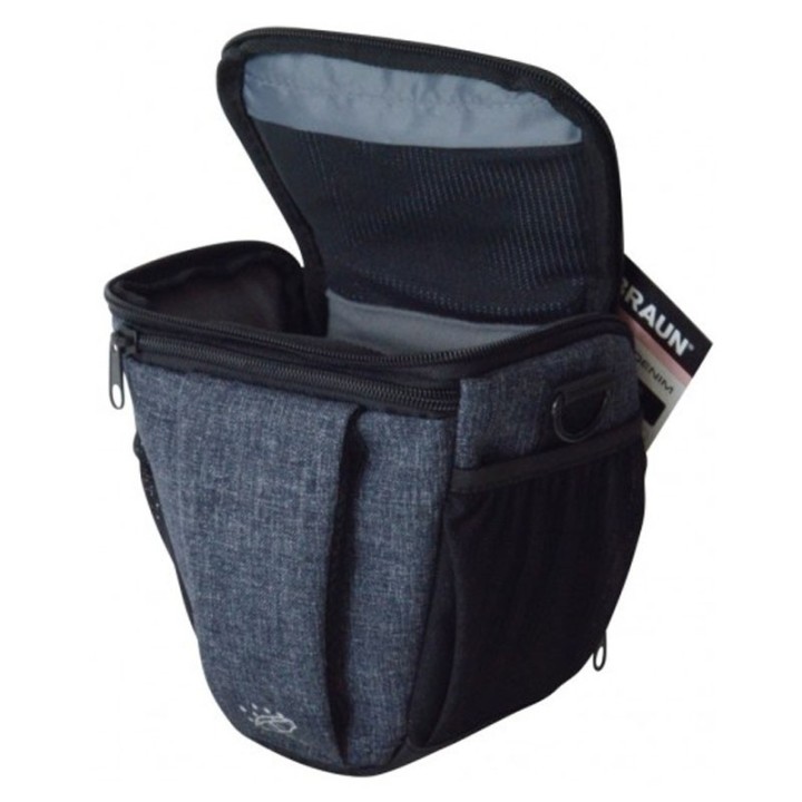 BRAUN Alpe zoom denim kamerataske