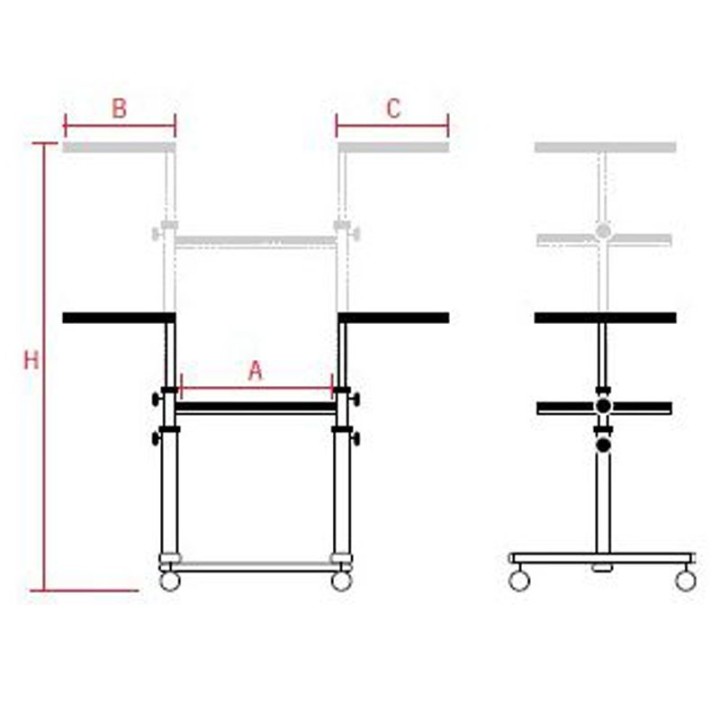 reflecta OHP Projektor bord Comfort