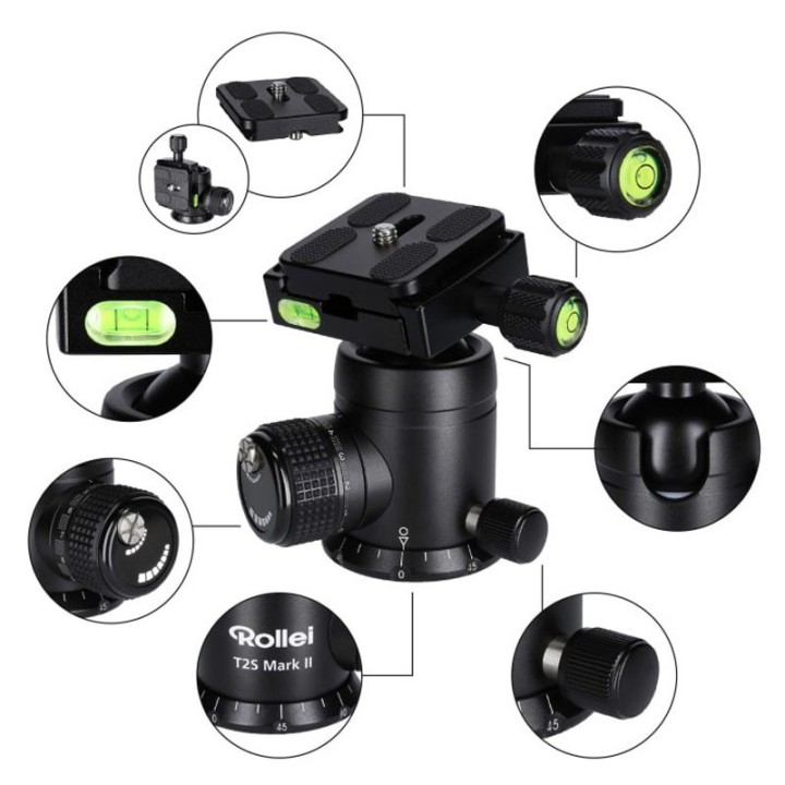 Rollei T2S mark II Ball head