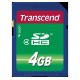 Transcend 4 GB SDHC kort