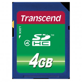 Transcend 4 GB SDHC kort
