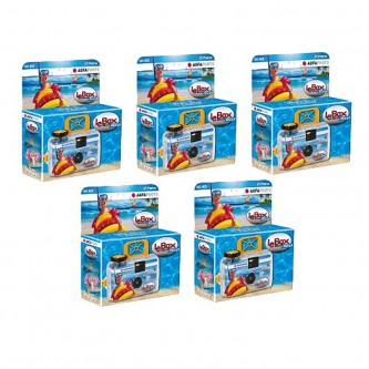 Agfa LeBox Ocean engangskamera 5-pak