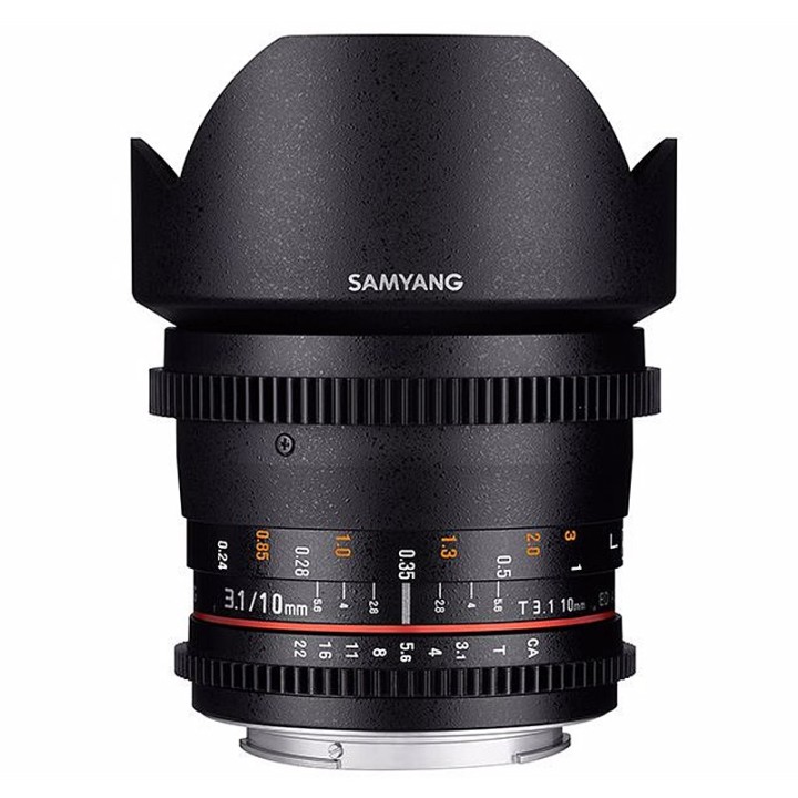 Samyang 10mm T3,1 VDSLR (APS C) Fuji X, VDSLR II