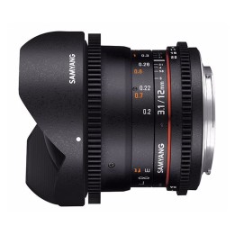 Samyang 12mm Fisheye T3,1 VDSLR (Fuldformat) MFT