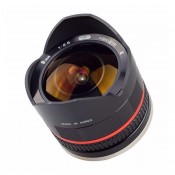 Samyang 8mm Fisheye f/2,8, (APS-C) Sony E, Sort II