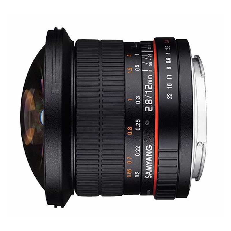 Samyang 12mm Fisheye f/2,8 Canon EOS M mount