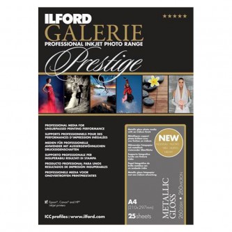 Ilford Galerie Prestige Metallic Gloss, 50 ark A3+