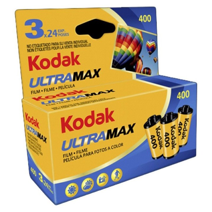 Kodak Ultramax 400 135-24, 3-pak