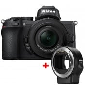 Nikon Z 50 Z m/16-50mm og Mount Adapter FTZ