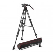 Manfrotto Stativkit Video Nitrotech 612 + Alu Twin