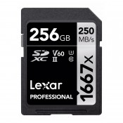 Lexar 256GB 1667X SDXC UHS-II V60