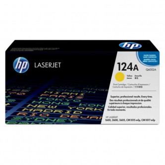 HP124A/Q6002A Lasertoner Gul