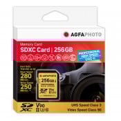 Agfa SDxC kort 256GB UHS-II U3 V90