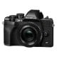 Olympus OM-D E-M10 Mark IV m/14-42mm EZ, sort