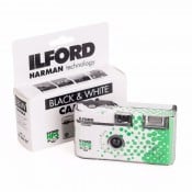 Ilford engangskamera Sort / hvid flash