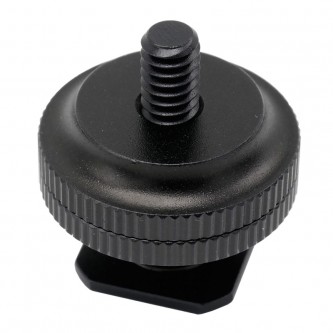 Caruba Hotshoe adapter med 1/4" gevind