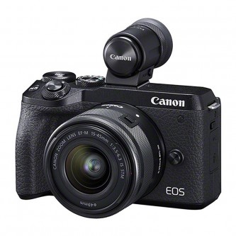 Canon EOS M6 mk II m/15-45mm & EVF