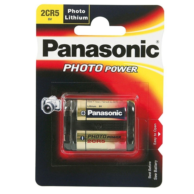 Himmel Berygtet Leonardoda Panasonic 2CR5 Lithium ion batteri