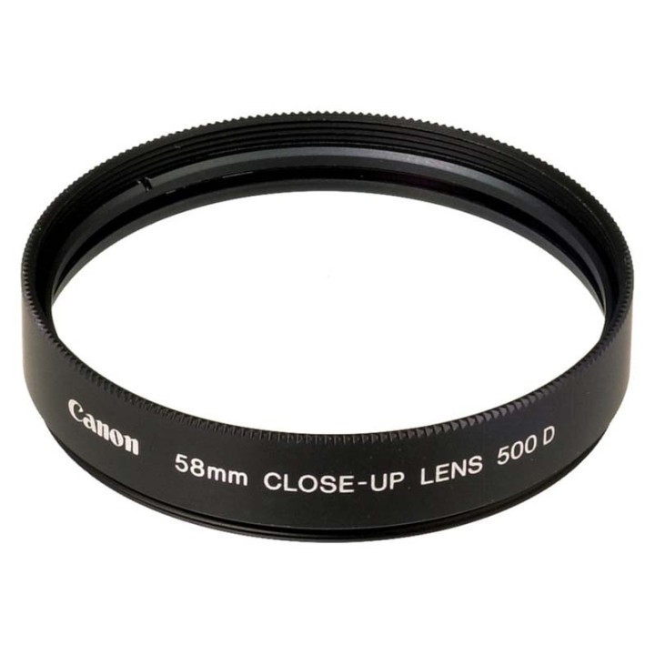 Canon 500D 58mm forsatslinse