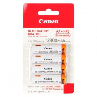 Canon NB4-300 genopladelige batterier