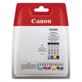 Canon CLI-571 C/M/Y/BK multipakke