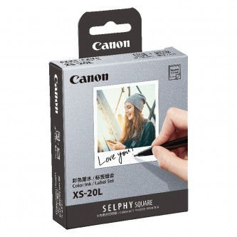 Canon XS-20L selvklæber printmedie. 20 stk.til QX10