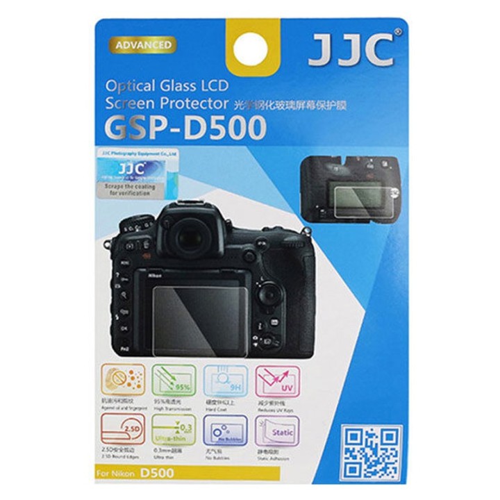 JJC skærmbeskyttelse til Nikon D500