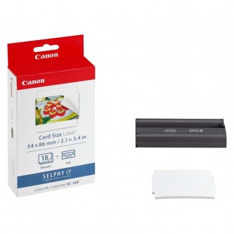 Canon KC-18 IF fotopapir og patron til selphy printer