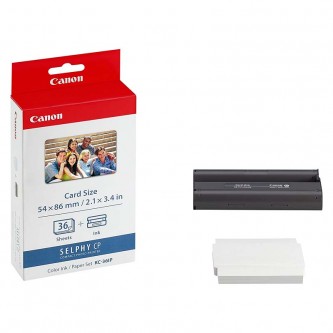 Canon KC-36 IP Selphy CP, fotopapir og blæk