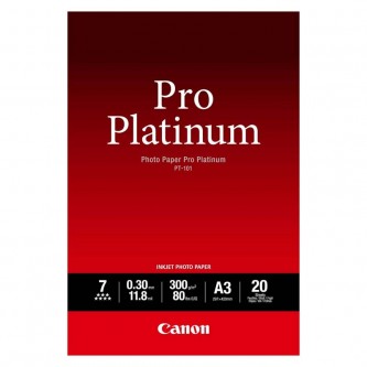Canon pro platinum PT-101 A3 premium fotopapir
