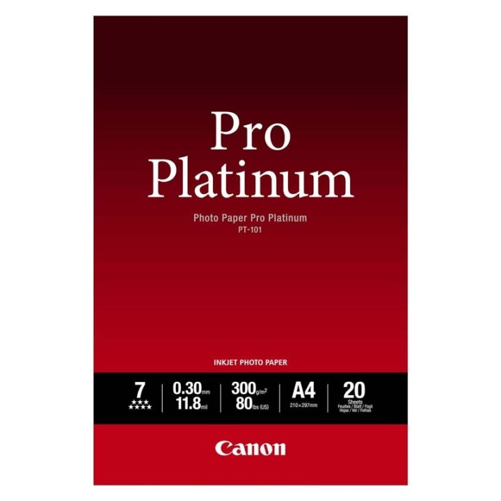 Canon pro platinum PT-101 A4 premium fotopapir
